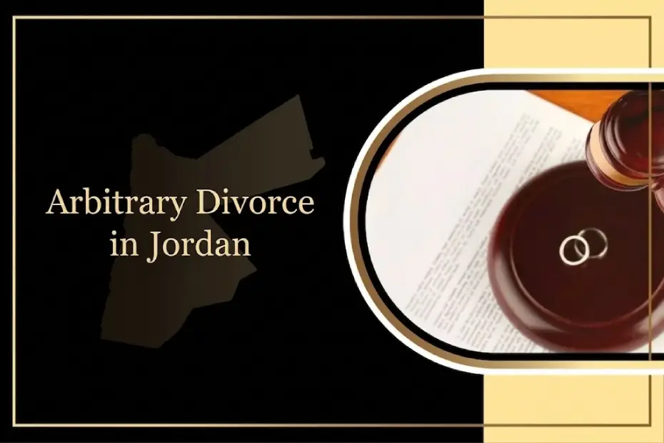 Arbitrary divorce in Jordan